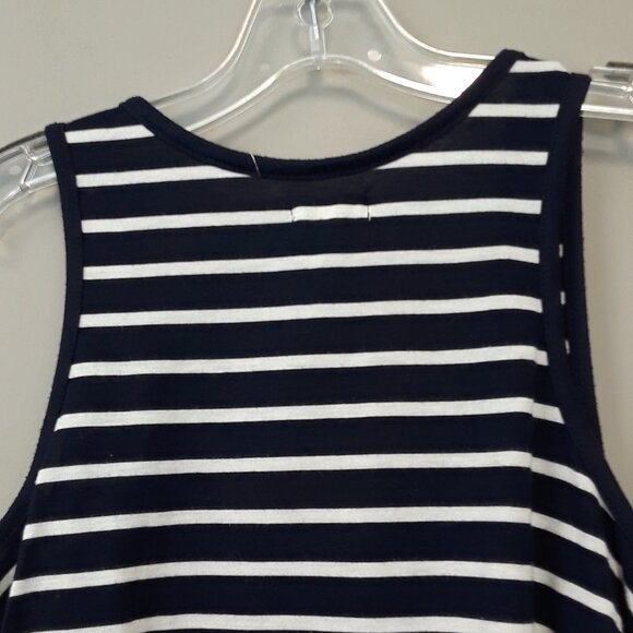 MAISON jules Navy & White Stripe Sleeveless Tunic - Picture 8 of 8